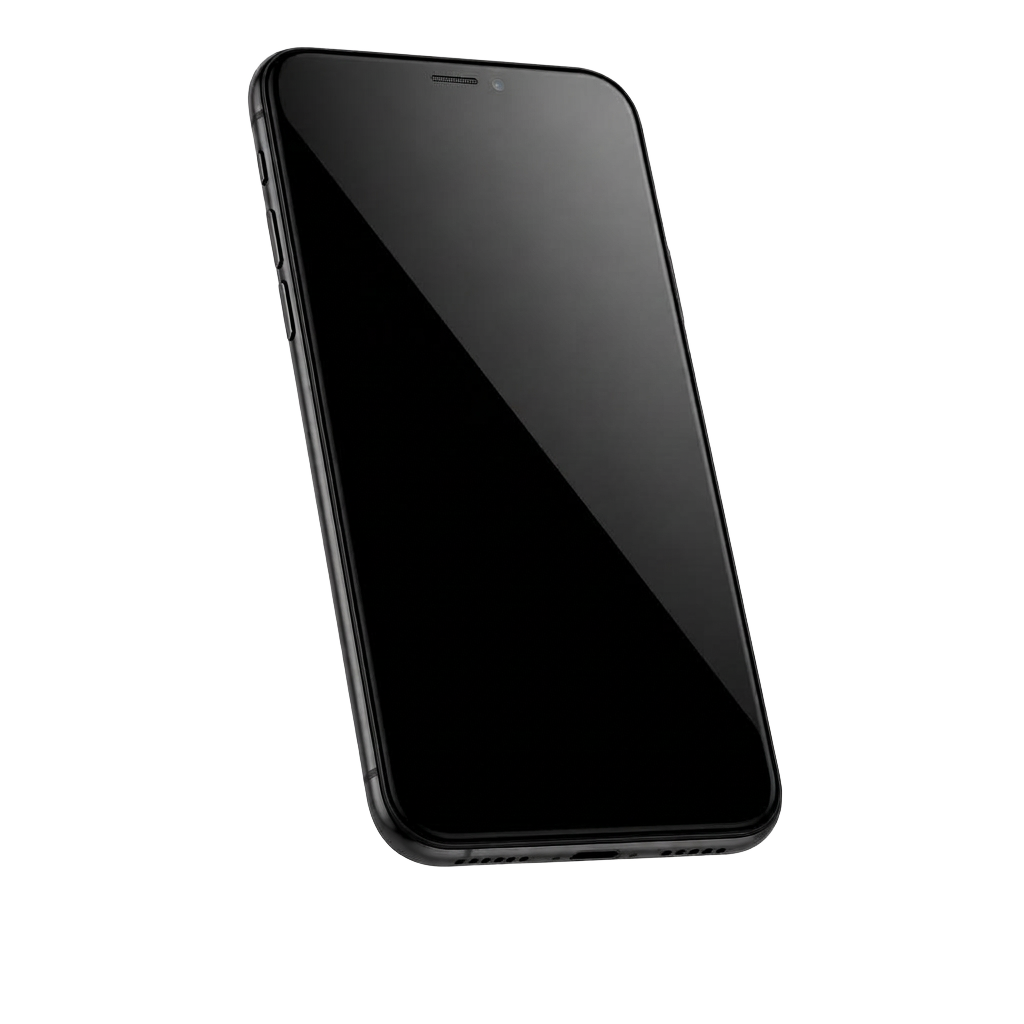 3D render of a flawless brand new smartphone